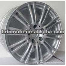 black sport chrome replica alloy wheels for cars